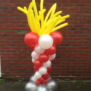 Ballonen Pilaar Frietzak