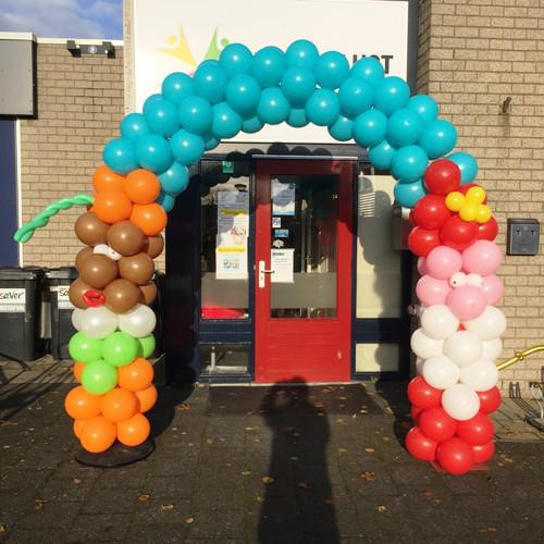 Ballonnenboog Sinterklaas en Piet