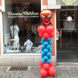 Ballonnenpilaar spiderman