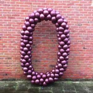 Ballonnen pilaar cijfer 0
