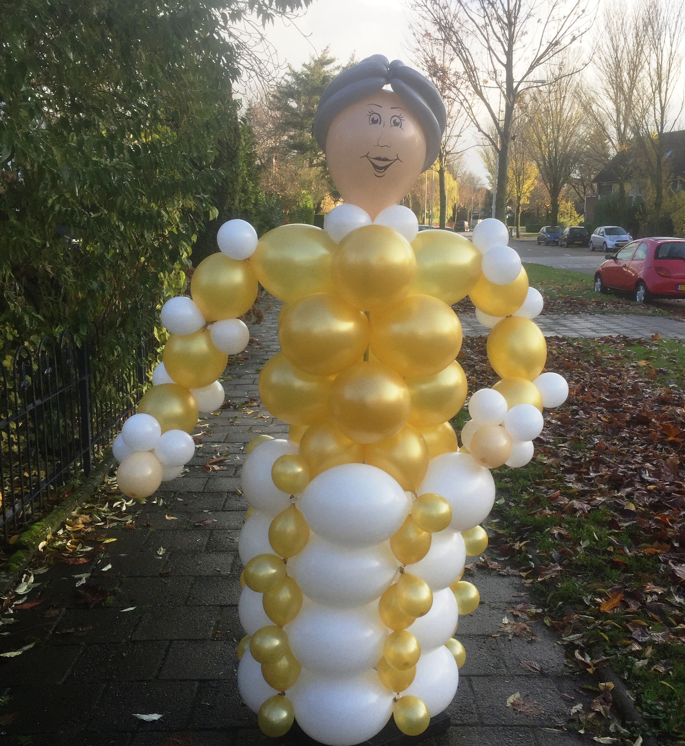 Ballonnenpilaar Sarah pop