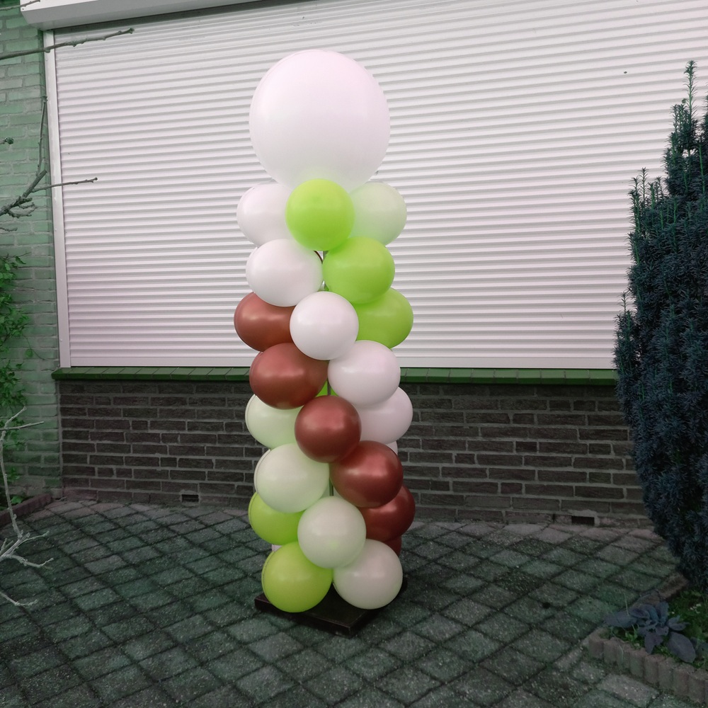 Ballonpilaar met topballon - Afbeelding 4